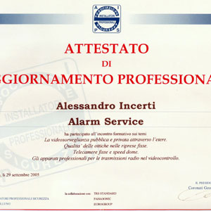 portfolio alarmservice